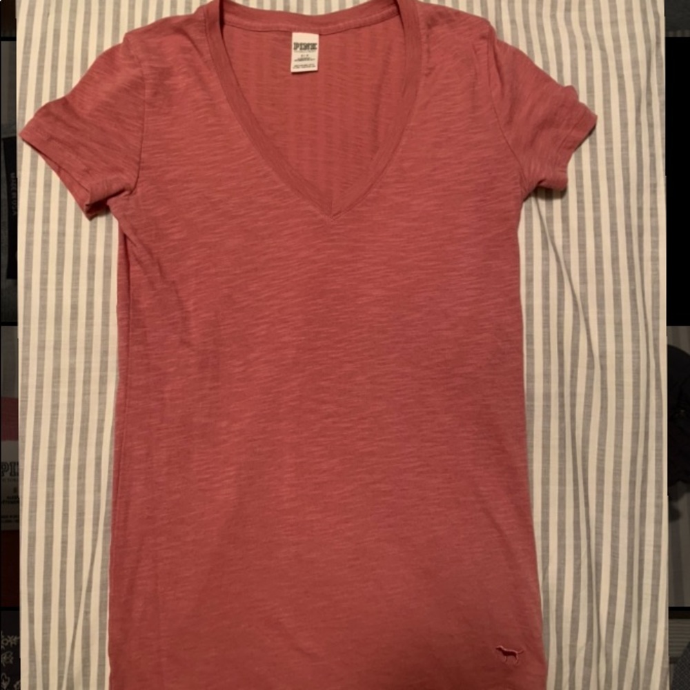 Pink short sleeve tee